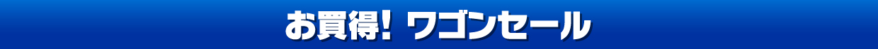 お買得！ワゴンセール