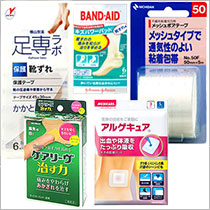 絆創膏・ドレッシング剤