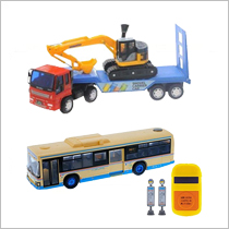 乗り物のおもちゃ