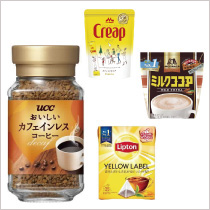 インスタントコーヒー・紅茶・お茶