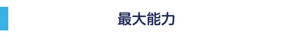 最大能力