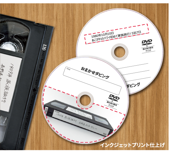 インクジェットプリント仕上げ