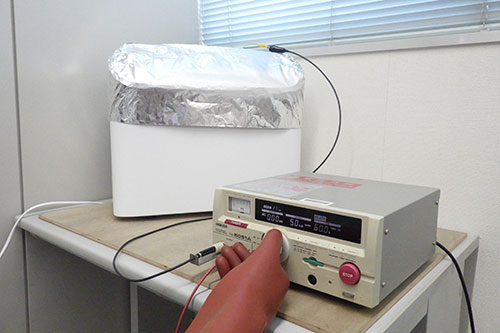 耐電圧試験のイメージ