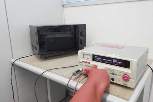 耐電圧試験のイメージ
