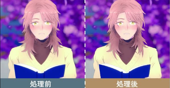 フレーム補間のイメージ（毎秒60コマ、毎秒120コマ）