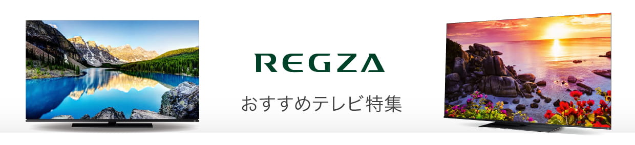 おすすめテレビ特集 REGZA