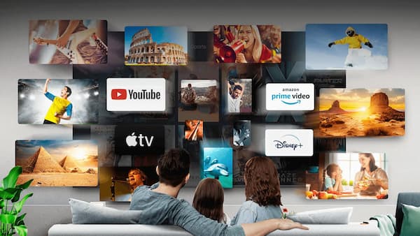 動画を視聴しているイメージ