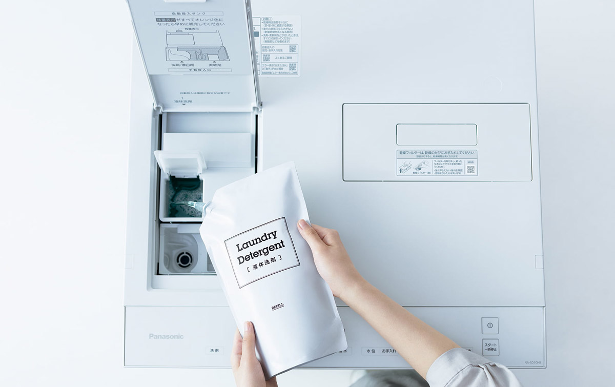 ななめドラム洗濯乾燥機　写真3