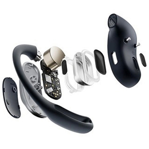 Shokz オープンイヤー完全ワイヤレスイヤホン OpenFit Air ブラック SKZ-EP-000025-イメージ4