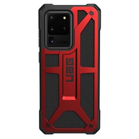 ＵＡＧ Galaxy S20 Ultra用ケース プレミアム構造 耐衝撃 MONARCH クリムゾン UAG-GLXS20ULT-P-CR
