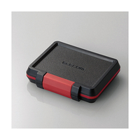 エレコム SD/microSDカードケース(耐衝撃) ブラック CMC-SDCHD01BK
