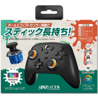 スリースト HEワイヤレスゲームパッドTurbo オレンジ×グリーン GUSWA108