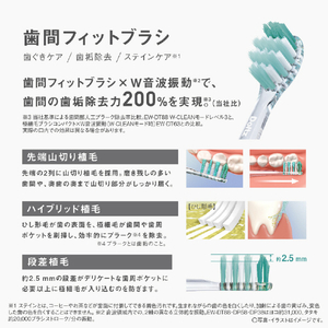 パナソニック 電動歯ブラシ Doltz ホワイト EW-DP38-W-イメージ8