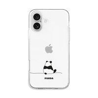 AKAN iPhone 16用ソフトクリアケース パンダ AK27011I16
