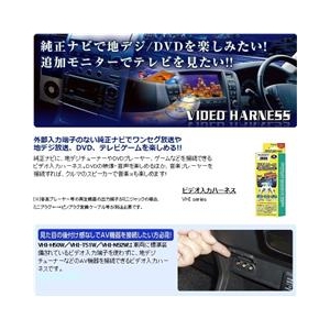 データシステム ビデオ入力ハーネス ブラック VHI-T10-イメージ3