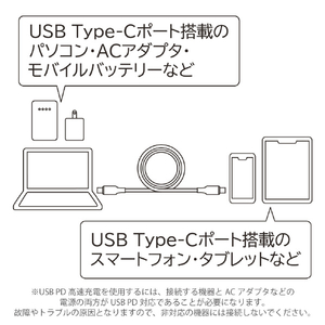e angle マグネッととのうケーブル パープル ANGT-MUC-26-18-PU-イメージ4