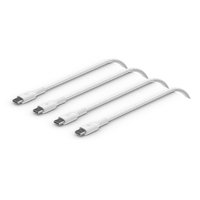 ベルキン BoostCharge USB-C to USB-C 編組ケーブル 2m  2本セット ホワイト CAB004BT2MWH2PK