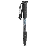 Ｍａｎｆｒｏｔｔｏ アルミニウム5段 一脚 Element MII 黒 MMELMIIA5BK