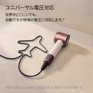 ダイソン Dyson Supersonic Travel ヘアドライヤー セラミックピンク HD19VLP-イメージ3