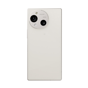 シャープ SIMフリースマートフォン AQUOS R10 カシミヤホワイト SH-M31A-W-イメージ4