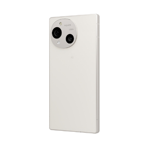 シャープ SIMフリースマートフォン AQUOS R10 カシミヤホワイト SH-M31A-W-イメージ5