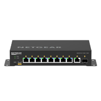 NETGEAR PoE+(110W) 1G×9 SFP×1 フルマネージ GSM4210PD-100JPS