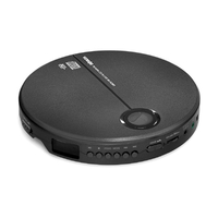 ベルソス ポータブルCDプレーヤー ブラック×ブラック VS-PCD01BB