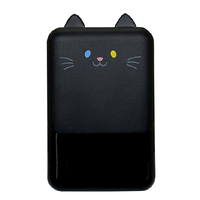 ラスタバナナ おでかけモバイルバッテリー モバにゃー 5,000mAh TYPE-C1ポート/USB2ポート(30cm) ごま RLI050C2A01GOM
