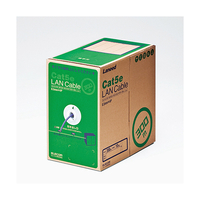 エレコム EU RoHS指令準拠 LANケーブル(Cat5e 単線) 300m LD-CT2/PU300/RS