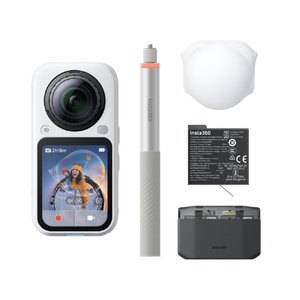 insta360 X6 エッセンシャルバンドル アークティックホワイト CINSABXA-X604-イメージ1