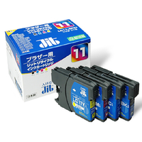 JIT ブラザー(brother) LC11-4PK対応 ジットリサイクルインクカートリッジ 4色パック JIT-B114P