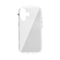 Ｈａｍｅｅ iPhone 16用TPUケース I FACE LOOK IN CLEAR クリア／ラメ 41-980361