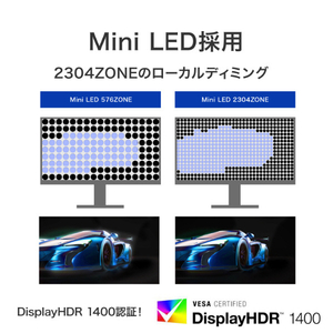 I・Oデータ WQHD320Hz 広色域対応27型ゲーミングモニター GigaCrysta S ブラック LCD-GDQ271ULAQB-イメージ4