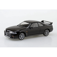 アオシマ 1/32 ニッサン R33 スカイラインGT-R(ブラック) 楽プラ スナップキット No.21-BK Aﾗｸﾌﾟﾗ21BKR33GTRﾌﾞﾗﾂｸ
