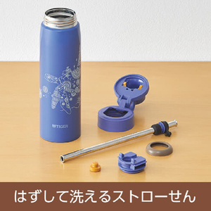 タイガー 真空断熱ボトル(0．5L) カメ MCSA501AS-イメージ4