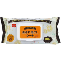 寿衛材 MORIDEN キッチン用油汚れ落としシート 80枚 FC861SU