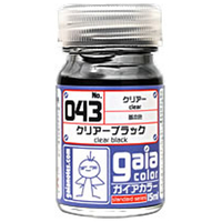 ガイアノーツ 043 クリアーブラック GAIA043ｸﾘｱ-ﾌﾞﾗﾂｸ