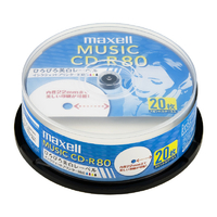 マクセル CD-R CDRA80WP.20SP