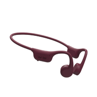HI DISC 骨伝導ワイヤレスヘッドフォン e angle select HIDISC ワインレッド HDBCEX19RELE4