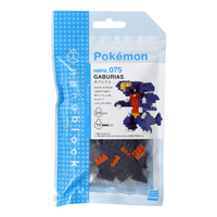 カワダ ナノブロック ポケットモンスター ガブリアス NBPM_075 NBPM075ｶﾞﾌﾞﾘｱｽ