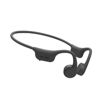 HI DISC 骨伝導ワイヤレスヘッドフォン e angle select HIDISC グレー HDBCEX19GRLE4