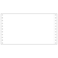 ヒサゴ ストックフォーム 10"×5 1/2" 白紙 1,000シート GB136