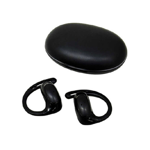 クオリティトラストジャパン Bluetooth5.4 オープンイヤーワイヤレスイヤホン ブラック QB-082JBK-イメージ1