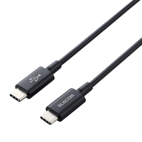 エレコム USB2．0ケーブル(C-C、USB PD対応、耐久仕様) 1．0m ブラック MPA-CCPS10PNBK
