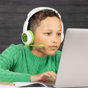 Onanoff 子供用ヘッドホン BuddyPhones School+Wireless ブルー BT-BP-SCHOOLP-BLUE-イメージ5