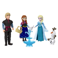 マテル JJP89 アナと雪の女王 メインキャラクターセット(ミニドール) ｱﾅﾕｷﾒｲﾝｷﾔﾗｸﾀ-ｾﾂﾄﾐﾆﾄﾞ-ﾙ