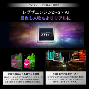 TVS REGZA 4K RGB Mini LED液晶テレビ 65ZX2S-イメージ5