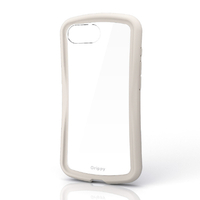 エレコム iPhone 17e/16e用 Grippy ハイブリッドケース フレームカラー メタルステッカー付 ローズピンク PM-A26SGRPFCRO
