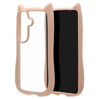 ラスタバナナ Galaxy S26用 猫耳ケース TPU×PC スモーキーピンク 9314GS26HPSPK