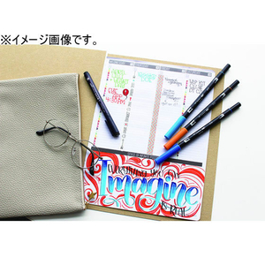 トンボ鉛筆 デュアルブラッシュペン ABT Asparagus F039961-AB-T192-イメージ2